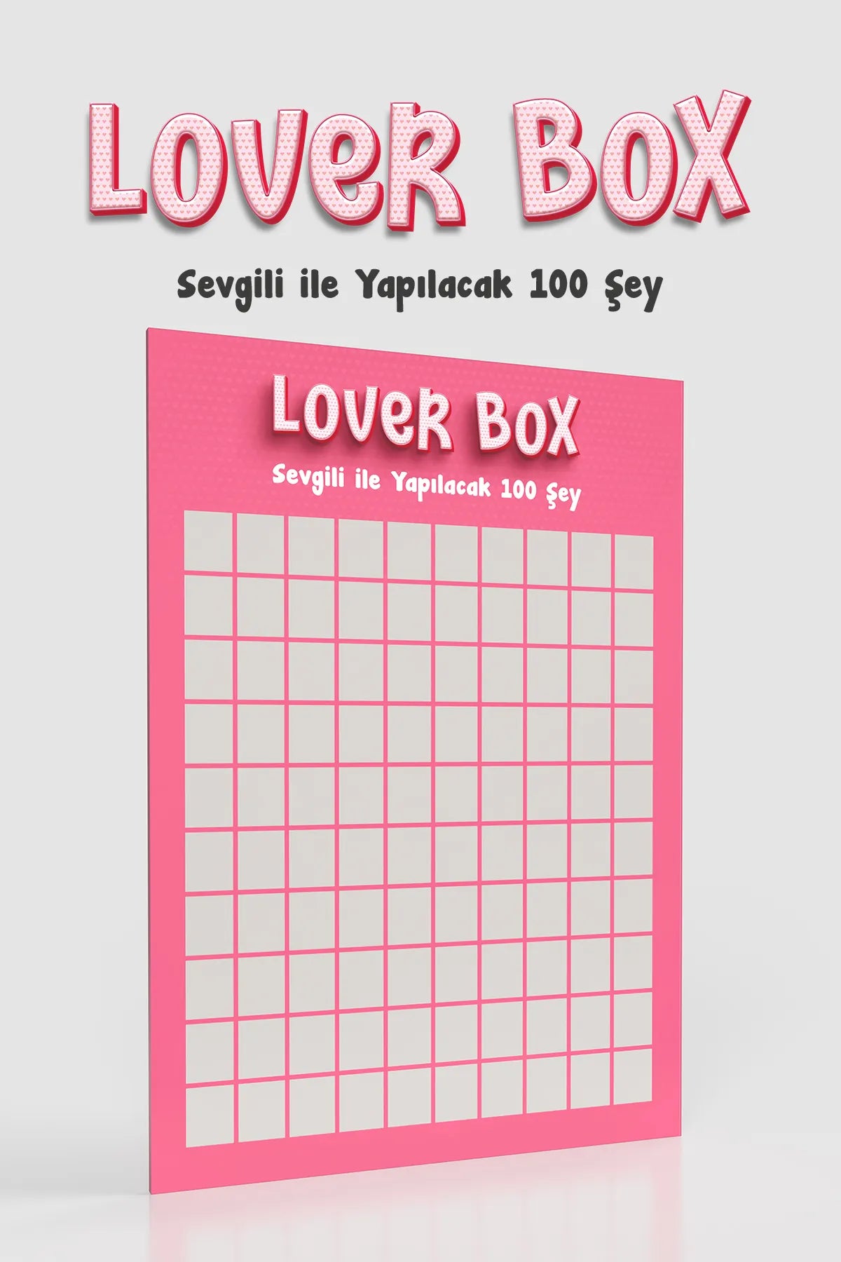 Lover Box Sevgili Ile Yapılacak 100 Şey Poster