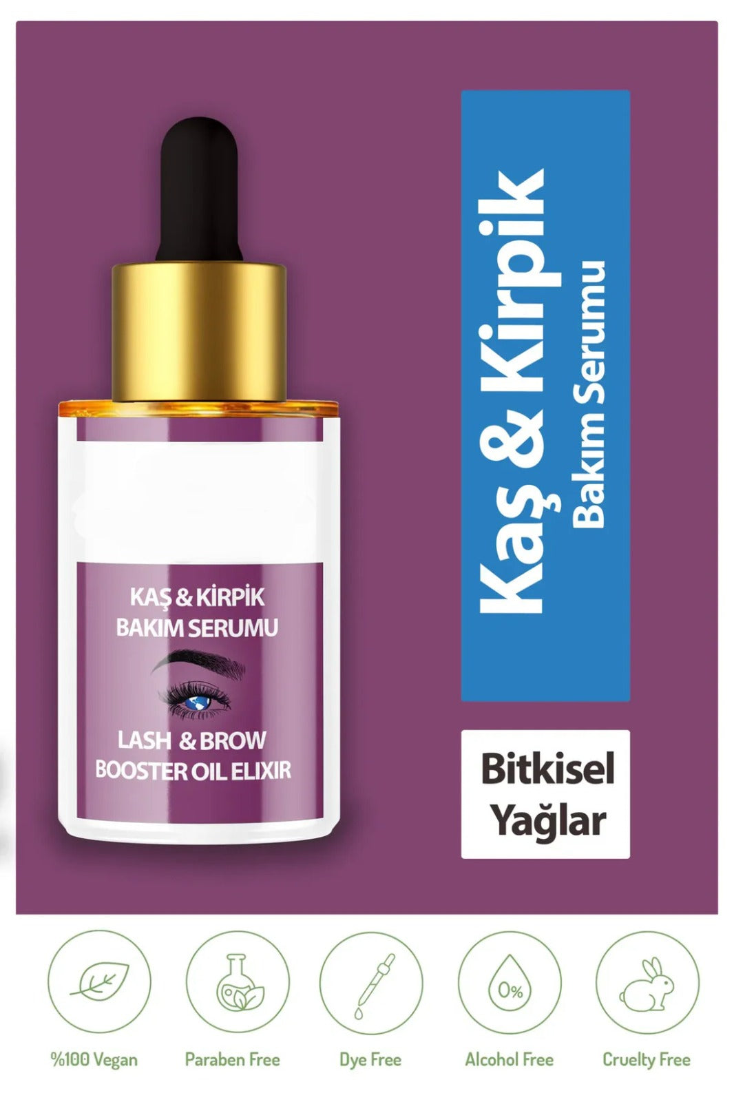 Kirpik Bakım Serumu Besleyici Yumuşatıcı